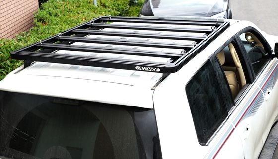 LC150 LC200 LC300 Toyota Roof Rack with Black Aluminum Platform and Powder Coating