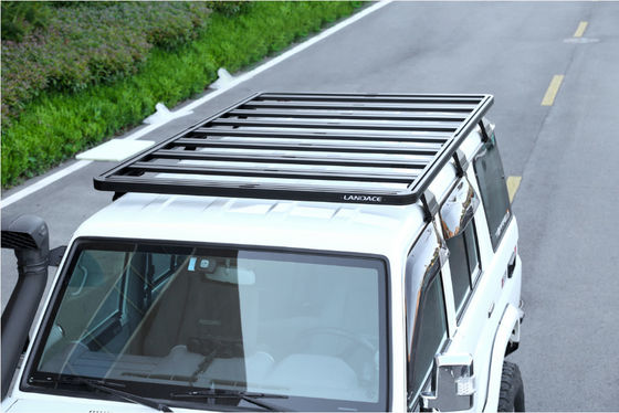 LC150 4x4 Cars Roof Rack Made of Aluminium Alloy with High- E-coat Powder Coat Finish