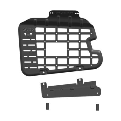 Alloy Trunk Storage Shelf Window Mesh Net Side Window Hanging Net Mitsubishi Pajero