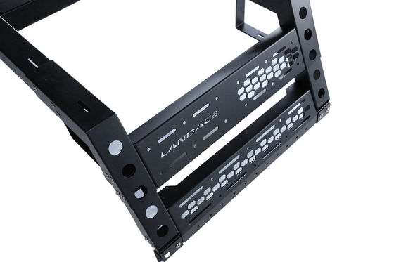 Car Tent Multi-functional Tub Rack Adjustable and Black Powder Coating for 4x4 Roof Top