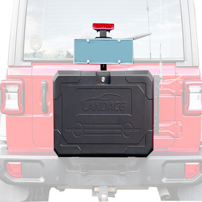 Efficiently Organize Tools with Aluminum Storage Box in Matte Black Powder Coating