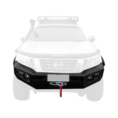 High- Winch Bull Bar Front Bumper for Nissan Navara Original Car Hole Installation