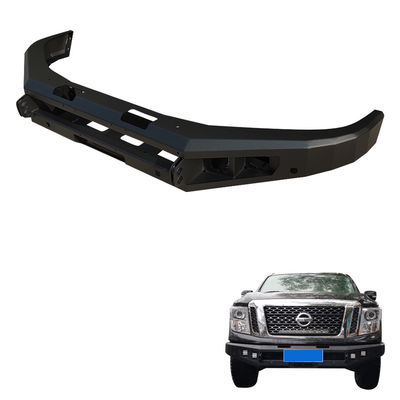 NP300 Body Parts Black Steel Front Bumper and Rear Bumper for Nissan Navara