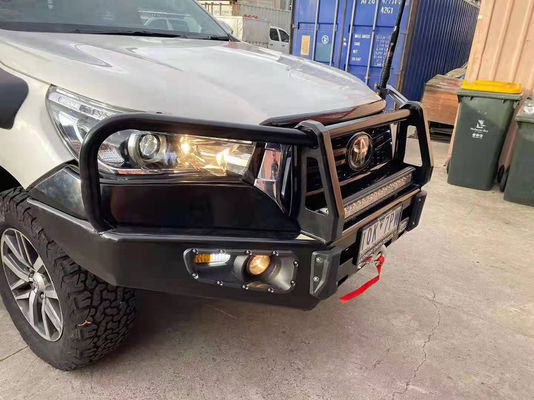 LED Light and Winch Mounting Tray Plate Front Bumper for Toyota Hilux D-Ring Included