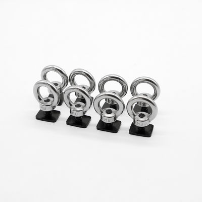 Universal Roof Rack Accessories Swivel Lifting Ring Eye Bolt Corner Bracket Aluminum Alloy