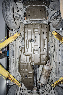 High- Gray Underbody Guard Engine Protection Skid Plates for Mitsubishi Pajero V93 V97