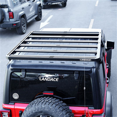 OEM Accepted 4x4 Accessories Aluminium Solar Carport Racking for Jeep Wrangler JK JL