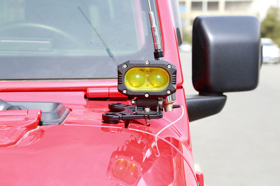 Professional Sahara A Pillar Mounting LED Driving Light Bracket for Car Windshield