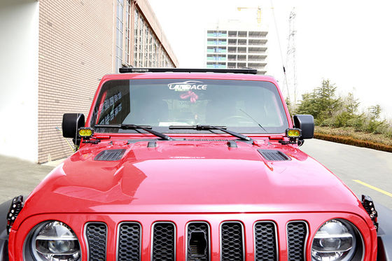 Aluminum Alloy Black LED Driving Light Bracket A Pillar Mount for Jeep Wrangler JL JK