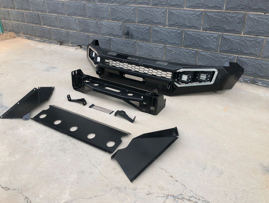 Volkswagen Amarok Auto Parts Steel Winch Bull Bar Front Bumper with Tire Carrier