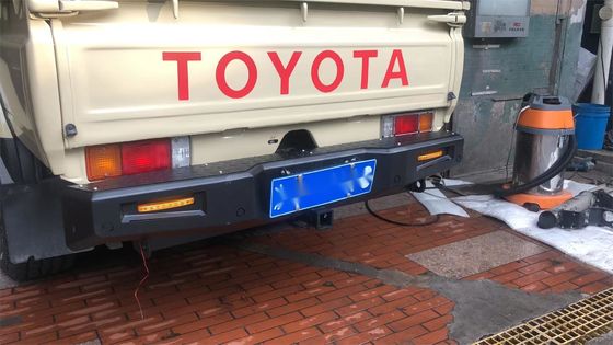 Toyota LC79 Rear Bumper with Tire Carrier Jerrycan Holder Winch Bull Bar Front Bumper