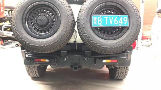 Toyota FJ Cruiser Winch Bull Bar Front Bumper Rear Bumper with Tire Carrier Jerrycan Holder