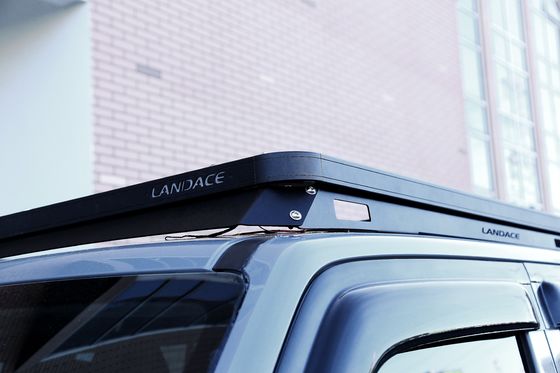 Landace Logo 4x4 Vehicle Exterior Accessories Aluminum Wind Fairing Roof Rack Tray Platform Luggage Bracket For Tank 300 BLACK