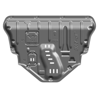 Silver Manganese-Aluminum Alloy Skid Plate for Jeep Cherokee Engine and Transmission