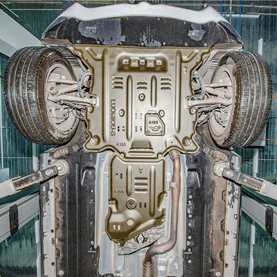 Alfa Romeo Stelvio Skid Plate Engine Guard Transmission Underbody Armour in Aluminum Alloy