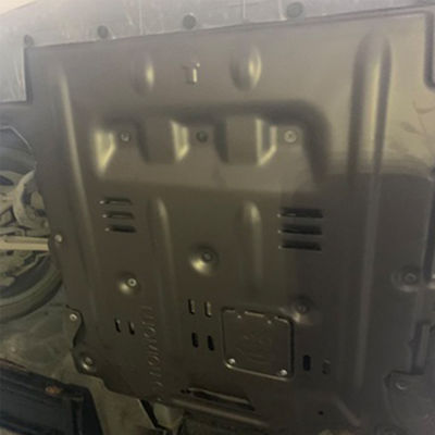 Gray Alfa Romeo Giulia Skid Plate Engine Guard Transmission Underbody Protection Armour