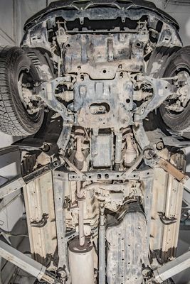 Aluminium Alloy Bash Plate For Toyota Prado LC120 Aluminum Skid