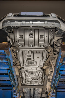 Powder Coating Aluminum Alloy Engine Guard Skid Plate for Mercedes-Benz G500 Underbody Protection