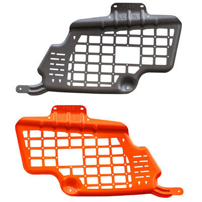 Convenient Black Molle Rear Window Storage Panels for Offroad Gear and Recovery Tools