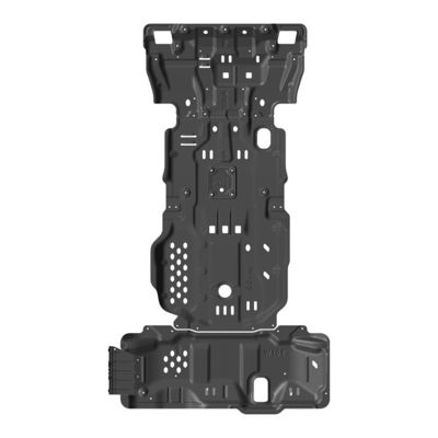 Gray D-Max II Skid Plate Engine Guard for ISUZU MU-X and D-MAX 4x4 Exterior Accessories