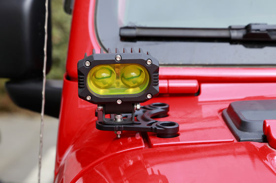 Jeep Wrangler JL Rear Hitch Mount LED Light Design Style Custom Aluminum Alloy Bracket