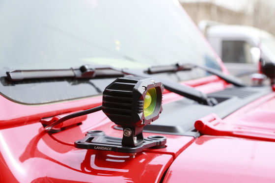 Jeep Wrangler JL Rear Hitch Mount LED Light Design Style Custom Aluminum Alloy Bracket