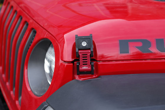 Jeep Wrangler JK JKU 2007-2017 Latch Locking Hood Catch Kit with Key 1 Pair Wrangler