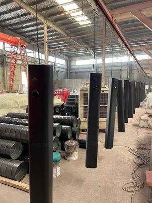 High- 4WD Black Powder Coating Aluminum Road Shower for Camping OEM Service Accepted