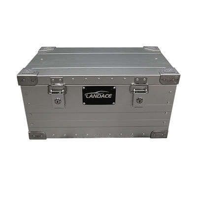 Aluminum Alloy Outdoor Camping Storage Box with Functional Design and Powder Coating