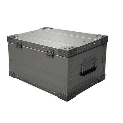 Aluminum Alloy Outdoor Camping Storage Box with Functional Design and Powder Coating