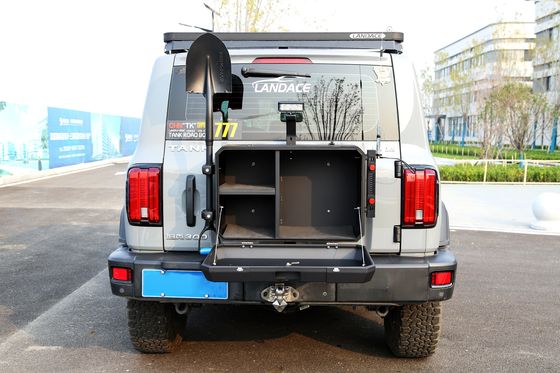 Customized Size Off Road Aluminium Tailgate Storage Box for JEEP Wrangler Tank 300