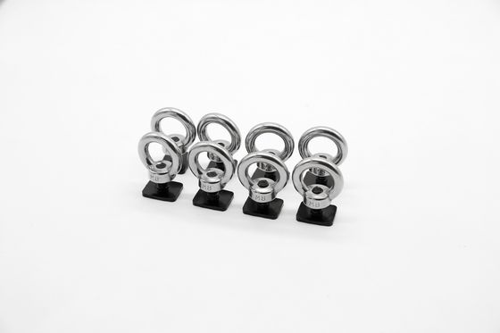 Black Powder Coated CNC Roof Rack with Unique Design and Stainless Steel Eyebolt Eye Nut
