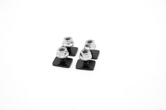 Black Powder Coated CNC Roof Rack with Unique Design and Stainless Steel Eyebolt Eye Nut
