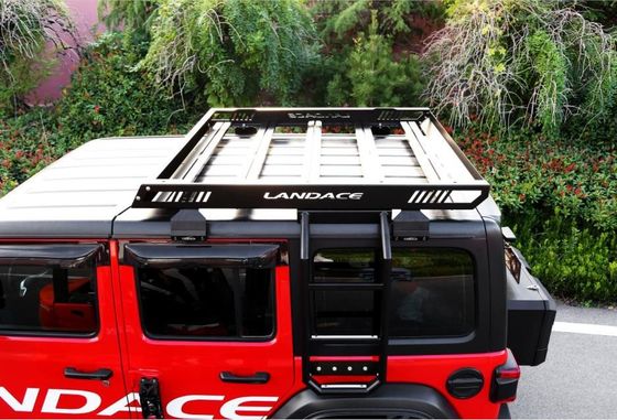 Customized 1455*1425*113mm Aluminum Car Roof Rack Basket for Wrangler Jeep Off Road