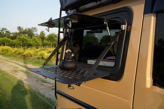Aluminum Alloy Rear Gullwing Window For Mercedes G-Class W463 Within 1989