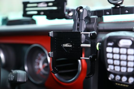 Process CNC Machined Aluminum Alloy Center Console Bracket Gopro Holder for Jeep Wrangler
