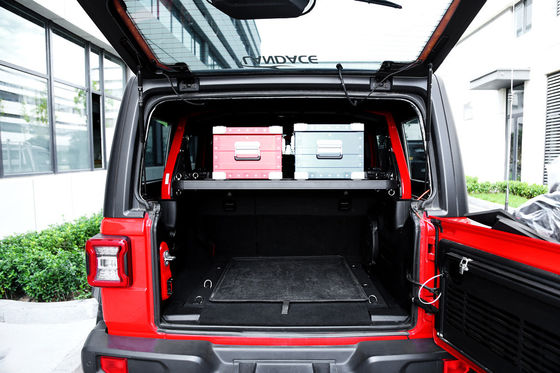 Jeep Cargo Internal Storage Shelf Black Aluminum Extrusion Used for Storage Products