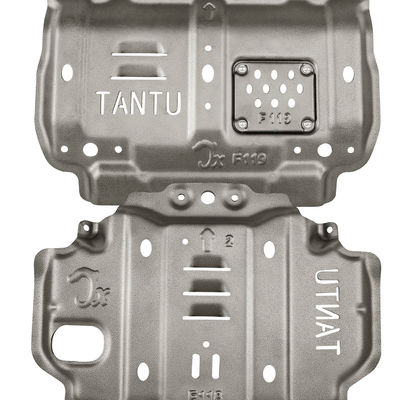 18 Toyota Tundra Silver Engine Protector Skid Plate with Original Car Hole and Install