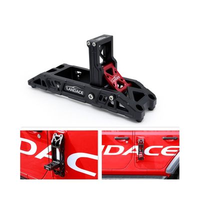 Foldable Car Foot Pedal for Jeep Wrangler JL JK Easy Access to Roof CNC Engraving Process