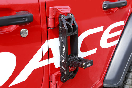 Foldable Car Foot Pedal for Jeep Wrangler JL JK Easy Access to Roof CNC Engraving Process