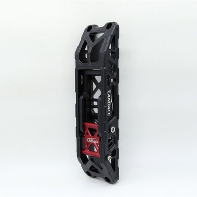 Black CNC Machined Car Door Step for Jeep Wrangler JL JK Foldable Hard Anodizing Finish
