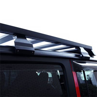 Jeep Wrangler 2008-2013 1500*1425*55mm Powder Coating Flat Roof Racks with Side Ladder