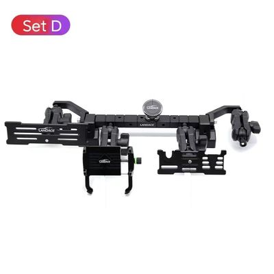 Center Console Dashboard Phone Holder Mount for Jeep Wrangler Accessory Bracket Black
