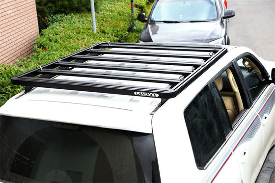TOYOTA LC 200 Flat Roof Racks Lightweight Aluminum Alloy Tray with Backbone Mounting