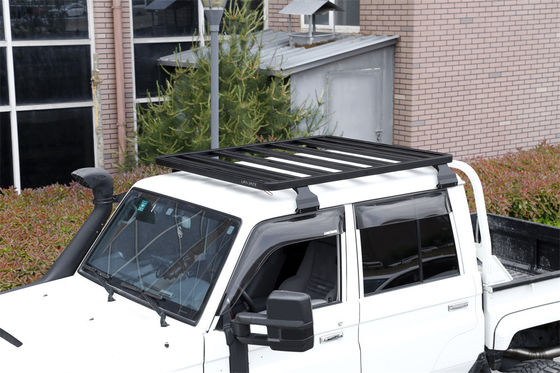 Toyota LC79 Accessories Flat Roof Racks Platform with Powder Coating and Gear Bracket