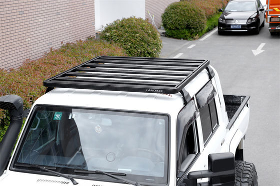 Toyota LC79 Accessories Flat Roof Racks Platform with Powder Coating and Gear Bracket