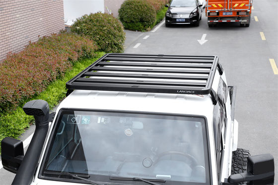 Toyota LC79 Accessories Flat Roof Racks Platform with Powder Coating and Gear Bracket