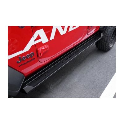 Aluminum Alloy Side Rails and Protection Steps Perfect for Jeep Wrangler JL JK Access