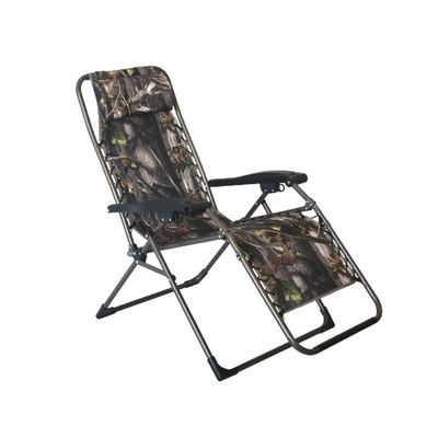Foldable Fabric Camping Chair With Footrest Leg Rest for Outdoor Portable Big Camping