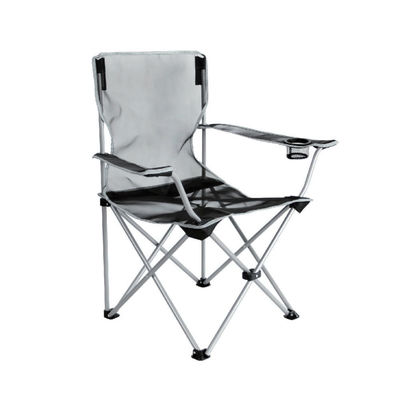 Folded Yes Sturdy Folding Aluminium Sun Shade Beach Armchairs With Canopy For Camping
